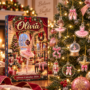 Personalized Ballerina Advent Calendar, 24 Ballet Christmas Charms, Custom Name Dancer Gift, Holiday Countdown Box af11a69b-9cc0-4fb9-ad74-580477bd6faf-h-11-.png