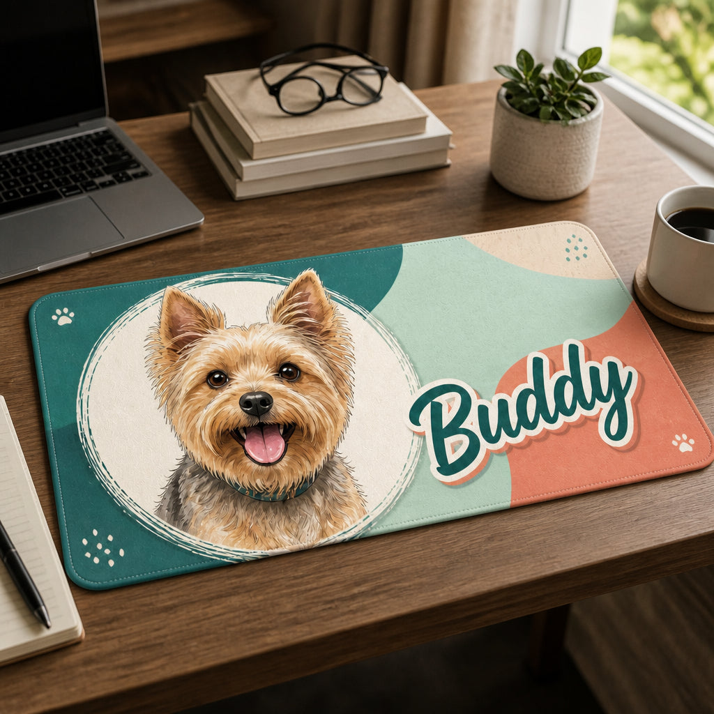 Custom Pet Portrait Desk Mat – Photo to Art + Name - Personalized Leather Deskmat af17b219-61ff-4d0f-947d-c40953defbac.jpg