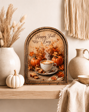 Personalized Happy Fall Wooden Arch Sign, Custom Name Autumn Decor, Pumpkin Coffee Fall Tabletop Sign, Rustic Thanksgiving Home Decor af25ac84-656b-4b4f-b564-b51385b8d65a-quyws.png