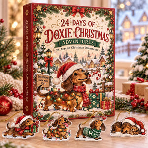 Dachshund Christmas Advent Calendar, 24 Acrylic Ornaments, 2026 Holiday Countdown af29cb2b-7cf0-4767-b78d-a105038e7764-il_1588xN.8595680182_nstz.jpg