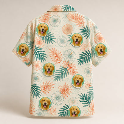 Custom Pet Face Retro Tropical Hawaiian Shirt - Personalized Hawaiian Shirt af780923-3a3f-40a8-9dd6-954d3cfb9272.jpg
