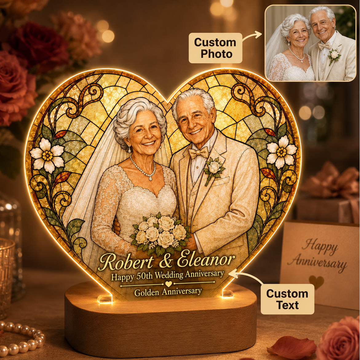 Personalized 10/20/30/40/50th Wedding Anniversary LED Light, Custom Couple Photo Heart Lamp, Golden Anniversary Gift for Parents af7a08c6-4697-4980-832f-6877b408434c-Image-Aug-17-2026-09_39_18-AM.png