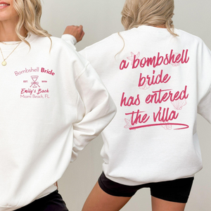 Bombshell Bride Bachelorette Crewneck, Villa Squad Bridal Party Sweatshirt af884b11-700b-4680-8101-c4afa727b49d-7.png
