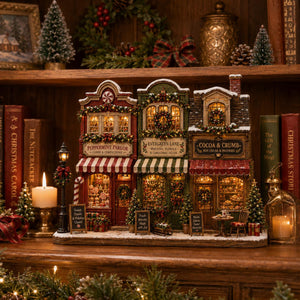 Christmas Village Wooden Block Decor, Mini Holiday Village Shop Display, Rustic Farmhouse Mantel Shelf Sitter, Cozy Xmas Table Gift af93810a-e7e0-437e-8b52-31a52ccf0b4e-4.jpg
