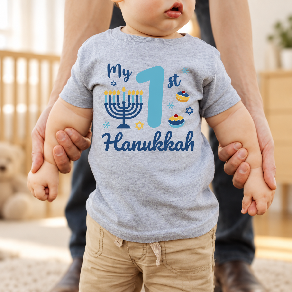 My First Hanukkah Baby Bodysuit, Jewish Holiday Shirt, Gift For Baby af97dfd9-d1c3-4606-810d-f258853b1631-o6.png