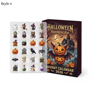 Halloween Advent Calendar 2026, 24-Day Blind Box with Spooky Charms Ornaments, Ghoulish Countdown Surprise Toys for Kids and Adults afab4afa-c9ce-45db-a818-7bdd2547f573-style-4.png