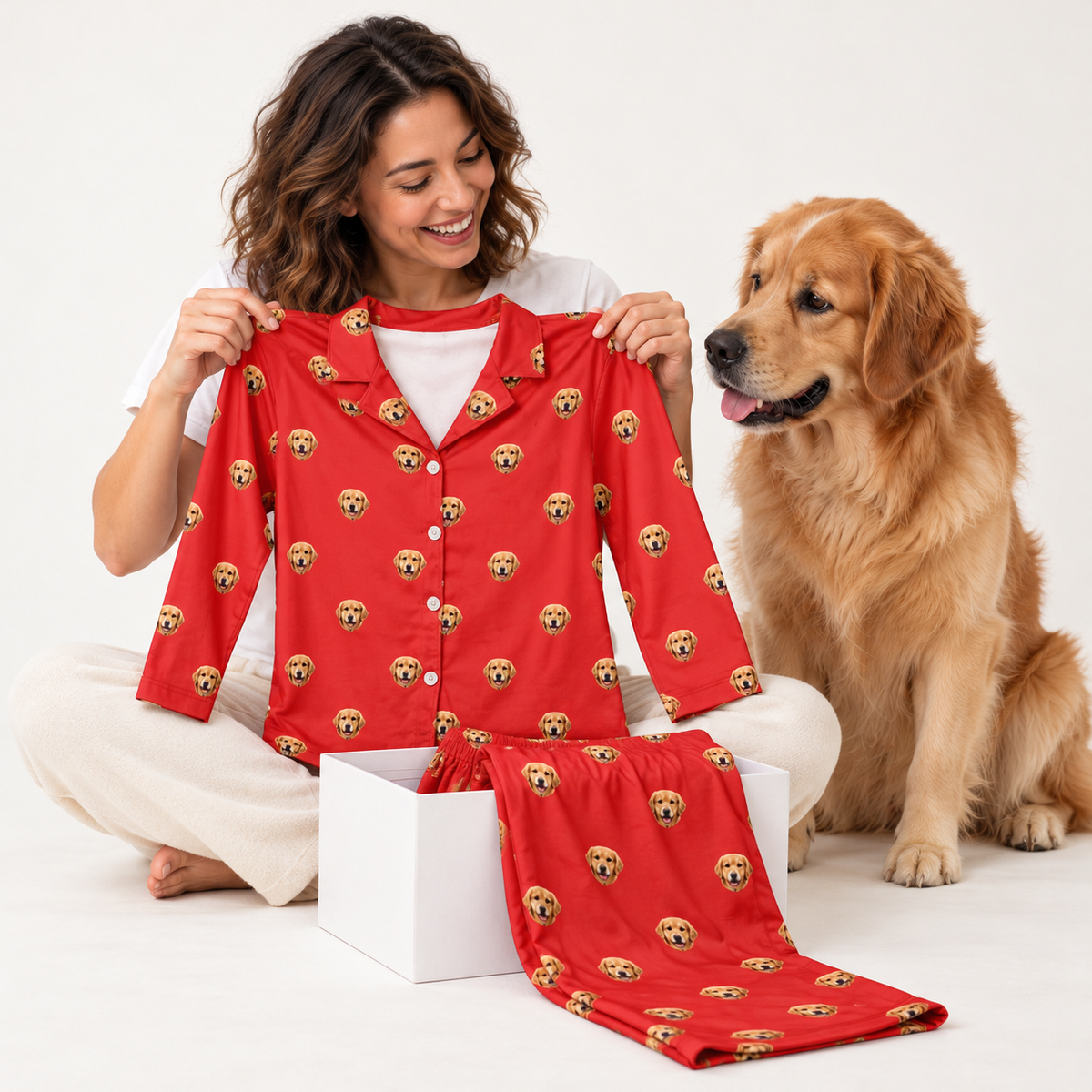 Wear Your Best Friend – Personalized Pet Photo Pajamas, Custom Dog & Cat Face Pajama Set, Gift for Pet Lovers afc6fff3-78e6-4c52-9b44-dcfd56ccc3f5-B-pyjama-h-a-ti-t-golden-retriever-1.png
