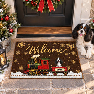 Merry Dogs Welcome - Personalized Doormat afd14285-e826-4e3b-aabf-29b9810489a0-banner-3.jpg