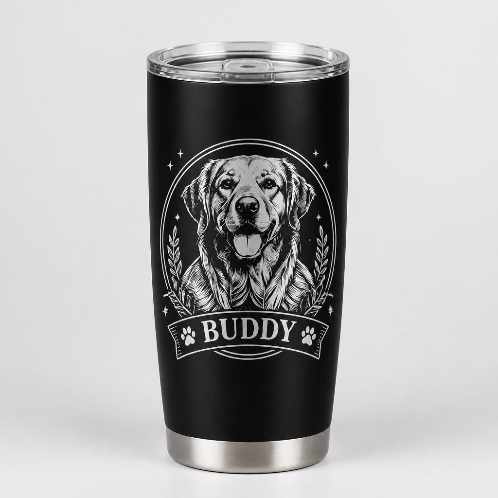 Engraved Pet Portrait Name Tumbler - Personalized Tumbler afd89cd2-89bc-4c4d-b254-7e1737895071.jpg