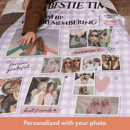 Personalized Best Friend Newspaper Blanket Custom Bestie Photo Collage Blanket Custom BFF Gift Gift for Her Friendship Keepsake Girls Night afdf83d6-0058-4867-9ef6-5536f62e1069-dfgdfg-7-.jpg