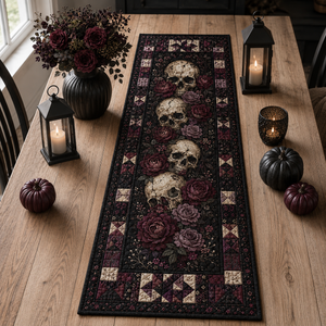 Gothic Skull & Burgundy Rose Quilted Table Runner, Dark Floral Halloween Table Decor, Victorian Gothic Kitchen Dining Decor afe68a88-6b1d-4aed-9f1b-b746535dfce0-Image-Aug-13-2026-02_48_22-PM-4-.png