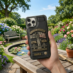 250th Anniversary - Personalized Wallet Phone Case