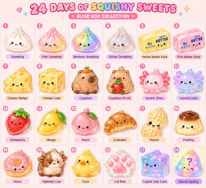 Trending Squishy Advent Calendar, Viral Squishy Blind Box, Kawaii Acrylic Charms for Kids, Boy Girl Christmas Gift, Dumpling Butter Cheese b001d19a-a162-424b-8546-b19d519dea5c-gf-10-.jpg