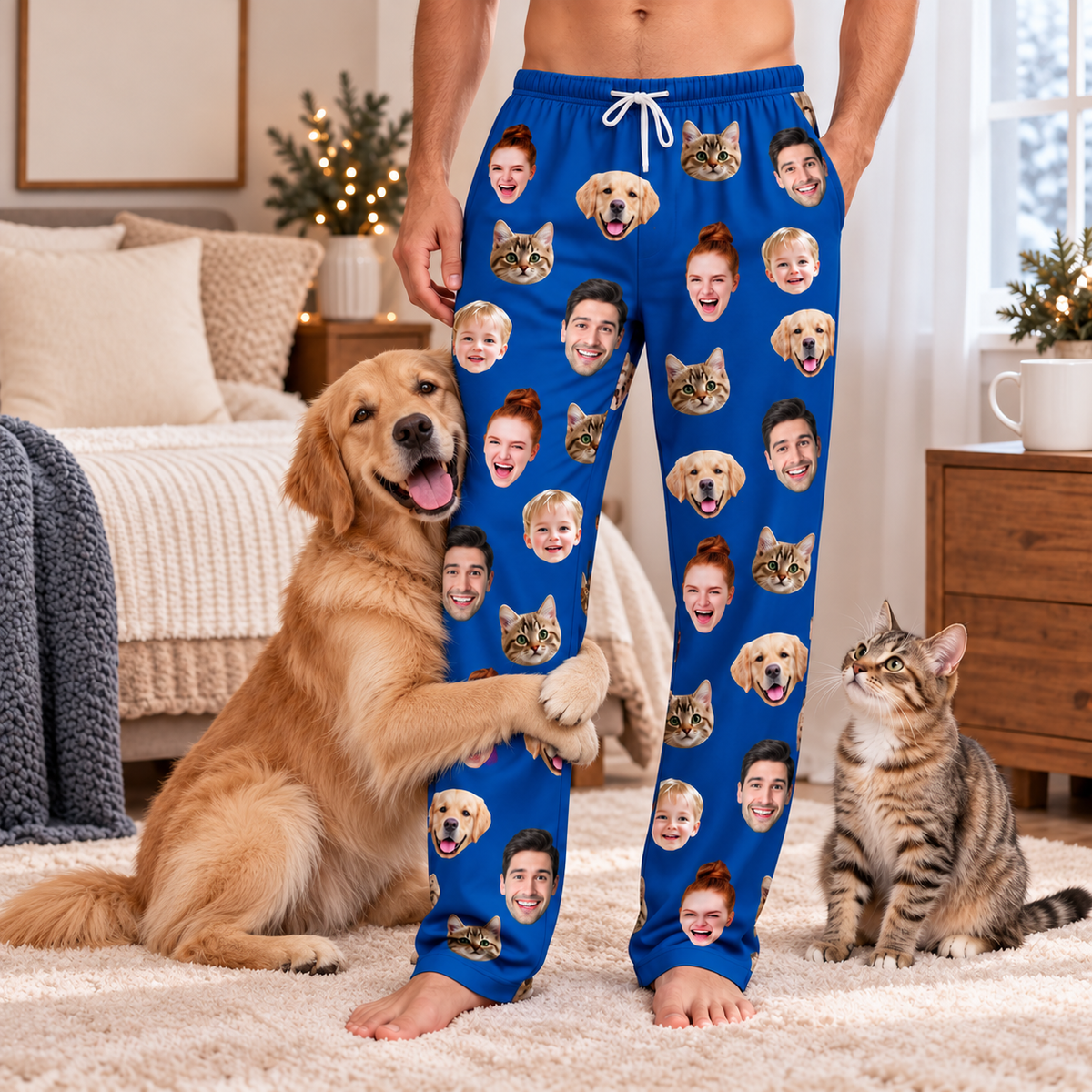 Personalized Face Pajama Pants with Custom Photo, Picture Print Sleepwear, Funny Couple Pajamas, Valentine’s Day Gift b004f186-95ca-45bd-8446-1a7365f45542-mias.png
