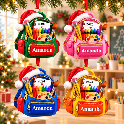 Personalized Kindergarten Christmas 3D Relief Ornament, Custom Name Backpack Christmas Ornament, 2026 Teacher Student Gift, First Time Kids b00b1253-dc48-45c7-ab62-3e54aceec530-22d1f9cb-e7dd-4fea-ad5b-aba6873f4f84.png