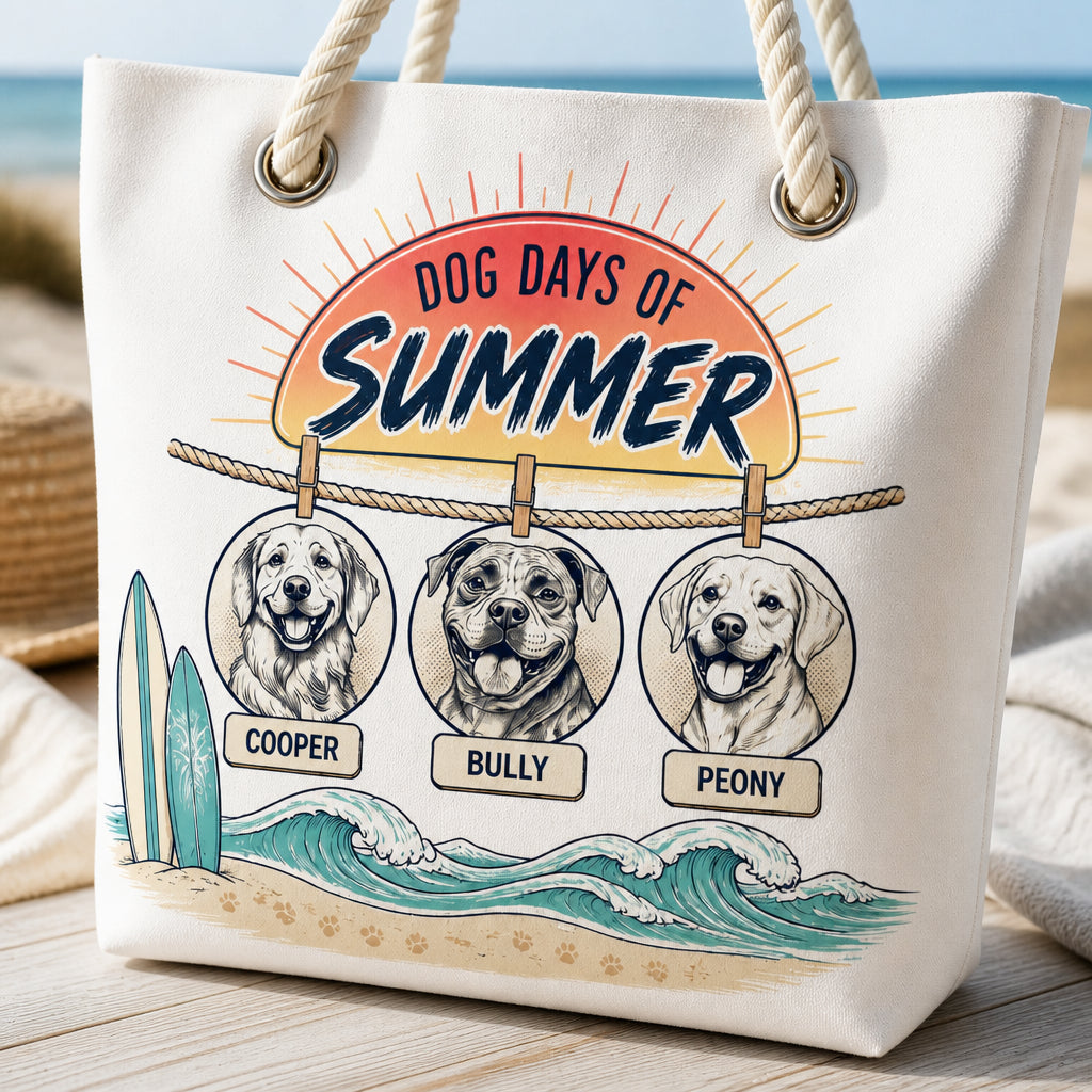 Dog Days of Summer Custom Pet Portrait Beach Tote - Personalized AOP Tote b0462795-8c7b-4ad0-84f9-3d527863b87f.jpg