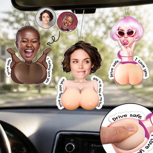 Funny Rear View Mirror Accessory With Squishy, Personalized Squishy Butt Acrylic Car Accessories, Funny Face Gift For Husband, Boyfriend b0520f99-ce25-44d5-995b-e64652afb461-loi2.jpg