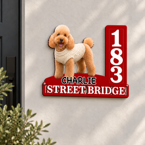 Property Of The Dog Photo - Personalized Freeform Shape Metal Sign, Out Door Decor b057bcf6-e974-4c09-b8ef-283288dbfd27-Bi-n-a-ch-c-ng-Charlie-1.png