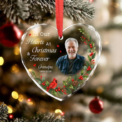 Custom Photo Memorial Ornament, Personalized Memorial Christmas Ornaments, Memorial Keepsake, Loss Of Loved One Gifts, Sympathy Gift b05ecb3b-f528-46b8-8c60-816a972cb3c8-4.webp