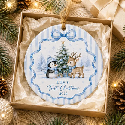 Personalized Baby First Christmas Ornament 2026, Custom Baby Name Keepsake, Newborn Ornament, First Xmas Gift, Nursery Holiday Decor b07e9f63-355f-4c99-bd5e-81fded35df83-dfgvfg-7-.webp