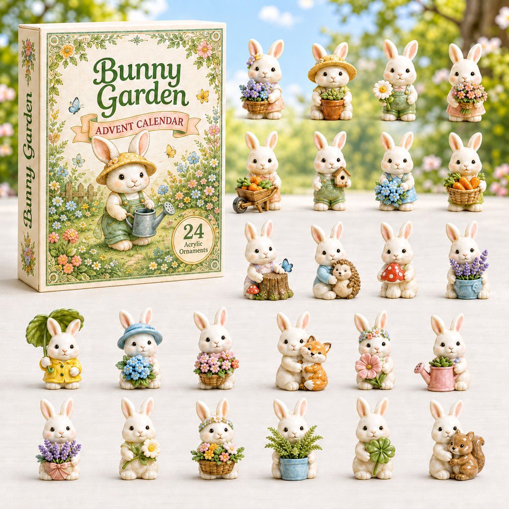 Bunny Garden Advent Calendar 2026 - 24-Day Festive Countdown, Acrylic Charms Blind Box - Gift For Bunny Lovers b0bff1c8-d015-4ea1-9085-073aed29a97e-bunny.jpg
