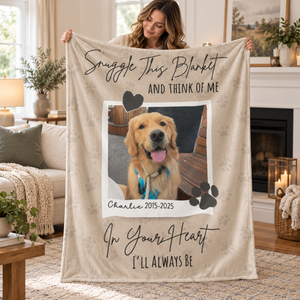 Personalized Dog Memorial Photo Blanket Gift, Pet Loss Keepsake Remembrance Gift For Dog Mom Dad Bereavement Gift, Dog Loss Pet Memory Gifts b0c37b3f-297b-4c7e-b72e-1f225ff5cb4e-ChatGPT-Image-Sep-16-2026-01_52_17-PM.png