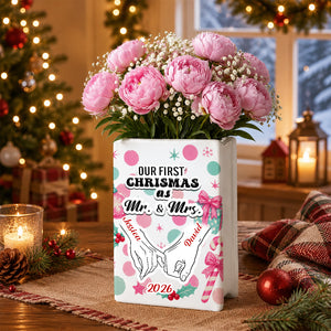 Our First Christmas As Husband And Wife - Personalized Ceramic Book Vase b0c8f35f-4ade-4564-999e-1839c6b82178-4-1-.jpg