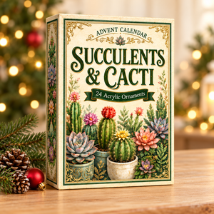 Succulents & Cacti Advent Calendar 2026 - 24-Day Festive Countdown, Acrylic Charms Blind Box - Gift For Nature Lovers b0ebd4af-1b31-471b-85e0-33047cc923f3-succulent-box.png