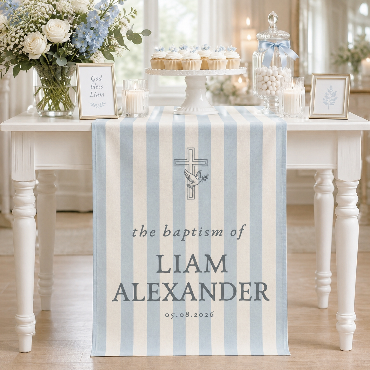 Custom Baptism Table Runner, Blue Stripe Christening Table Runner, Personalized Event Decor b0fda5cd-727b-480c-afd4-ceabfd10c0d5-ChatGPT-Image-Jul-30-2026-03_15_07-PM.png