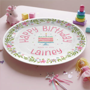Personalized Girl Birthday Plate – Custom Name Ceramic Plate, First Birthday Keepsake Gift for Baby Girl b10287f6-d9f5-4b39-90f2-c71826fe530d-7.jpg