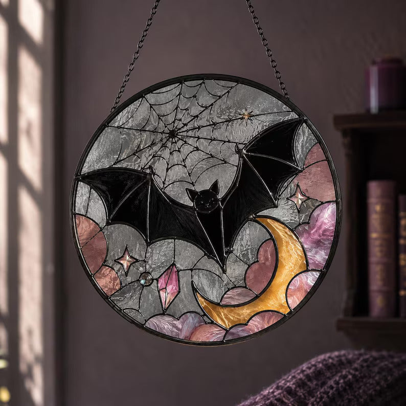 Bat Stained Glass Suncatcher Gothic Halloween Window Hanging Witchy Home Decor Unique Gift Idea b105e69a-f0b4-40c0-8096-72fffecd76a3-hfhjgfhfg-5-.jpg