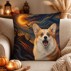 Custom Halloween Scream‑Style Portrait Pillow - Personalized Pillow b11cb049-2769-4eed-831a-0430b3d064af.png