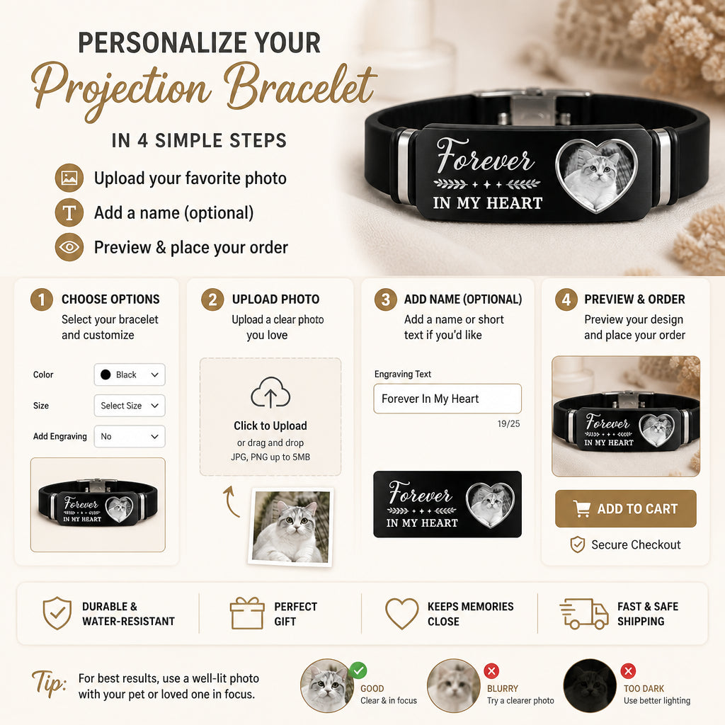 Memorial Pet Photo Bracelet – Forever In My Heart - Personalized Projection Bracelet b11f5393-0e0f-4cc4-b822-6eb56fd5b94c.jpg