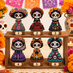 Sugar Skull Catrina Wooden Block, Day of the Dead Shelf Decor, Mexican Folk Art Tabletop Accent, Dia de los Muertos Gift, Halloween Gift b137ef0e-b482-4efc-be8f-b5da4c3cda6f-1-1-.png