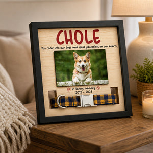 Pet Memorial Picture Frame Insert – Pawprints On Our Hearts - Personalized Picture Frame b1401a8b-8403-4941-891a-c34acd0f63c5.jpg