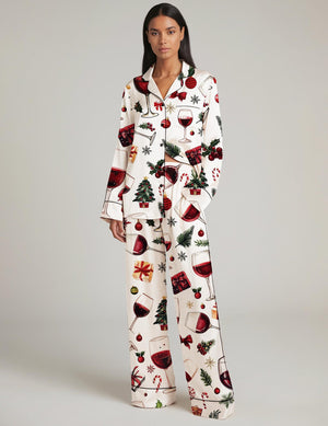 Wine Glass Christmas Pajama Set: Women's Satin Holiday Sleepwear b160a475-6cb9-4571-81c9-aeb3102e32bd-il_1588xN.7288892775_qdml.jpg