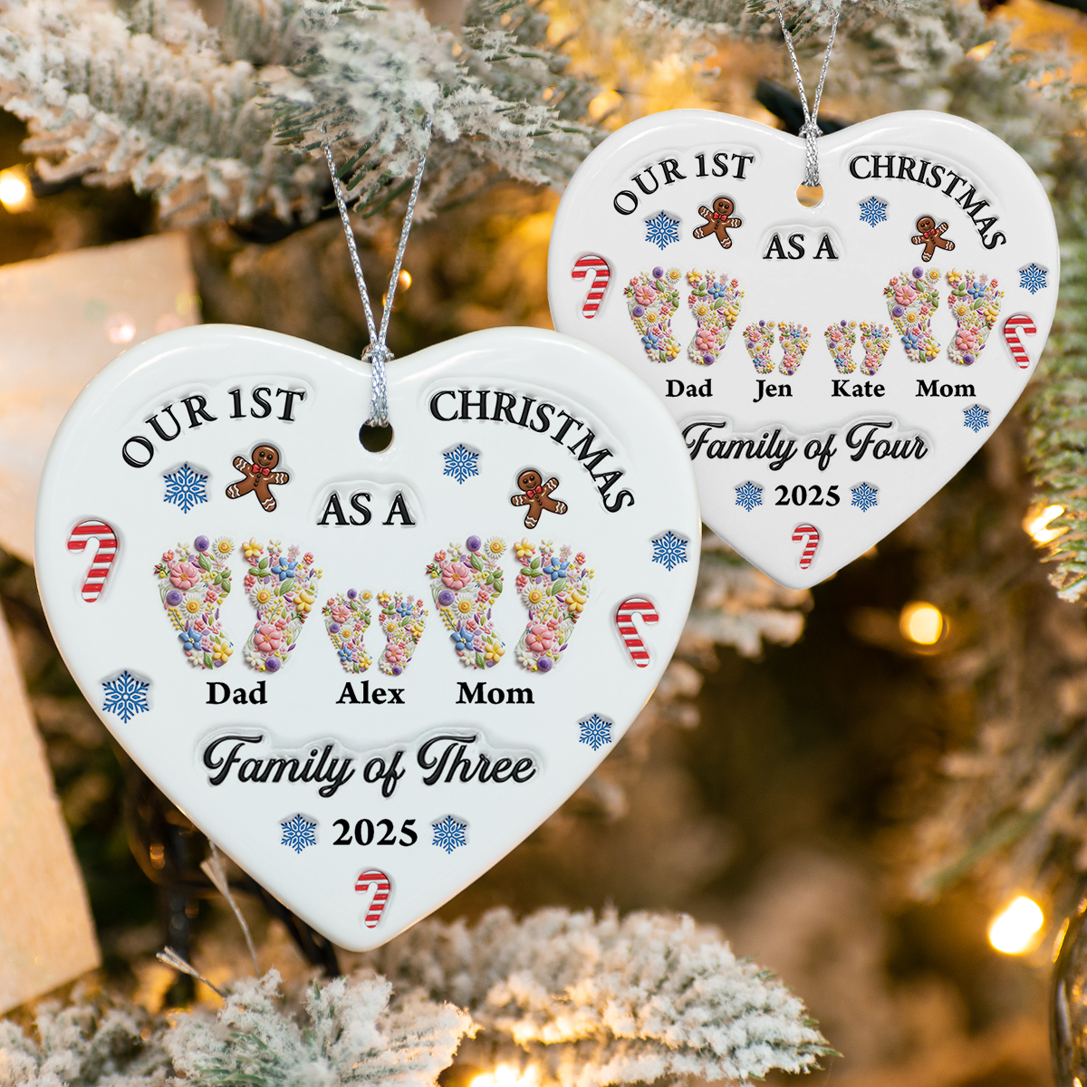Our First Christmas Floral - Personalized 3D Effect Heart Ceramic Ornament b1824c39-f3d4-4d54-bc64-0c76639410ef-4.png