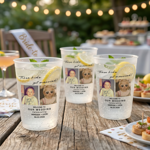 These Kids Got Married! - Wedding Reception Favors, Modern Wedding Decor - Personalized Cups b1956312-0210-4791-9618-1d8d20de6b75-2.png