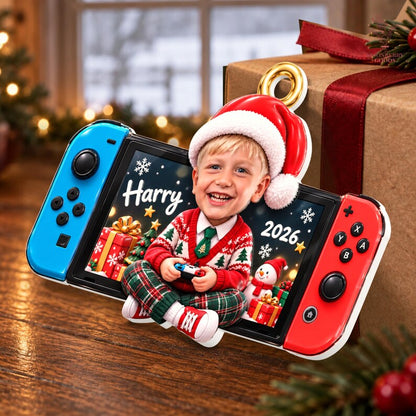 Custom Photo Gaming Ornament, Gamer Boy Christmas Gift, Game Controller Ornament, Holiday Gift for Kids, Boys, or Teens, Little Gamers Gift For Son, Daughter b195d59e-ccde-44a8-a129-ae7e7b277578-gf1.jpg