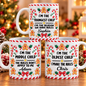 I’m The Child Who Make The Rules - Personalized Mug, Gift For Family, Funny Gift For Kids b19c950d-4d02-4d04-8692-7e8909b331f5-MOCKUP-3.png
