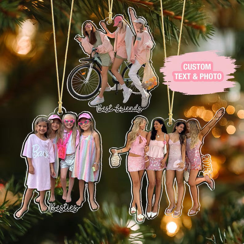 Personalized Acrylic Besties Photo Ornament: Best Friend Gift, Girl Group Ornament Gift, Galentines Gift, Sister Gifts b1afc550-5fba-4557-bcc7-e4fd0542b93e--ssassa-2-.jpg
