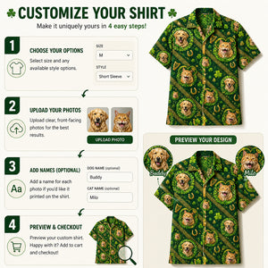 Custom St. Patrick's Day Pet Photo Hawaiian Shirt – Shamrocks & Gold - Personalized Hawaiian Shirt b1d4bcb6-bb55-4e41-9b41-950994aef2e7.jpg