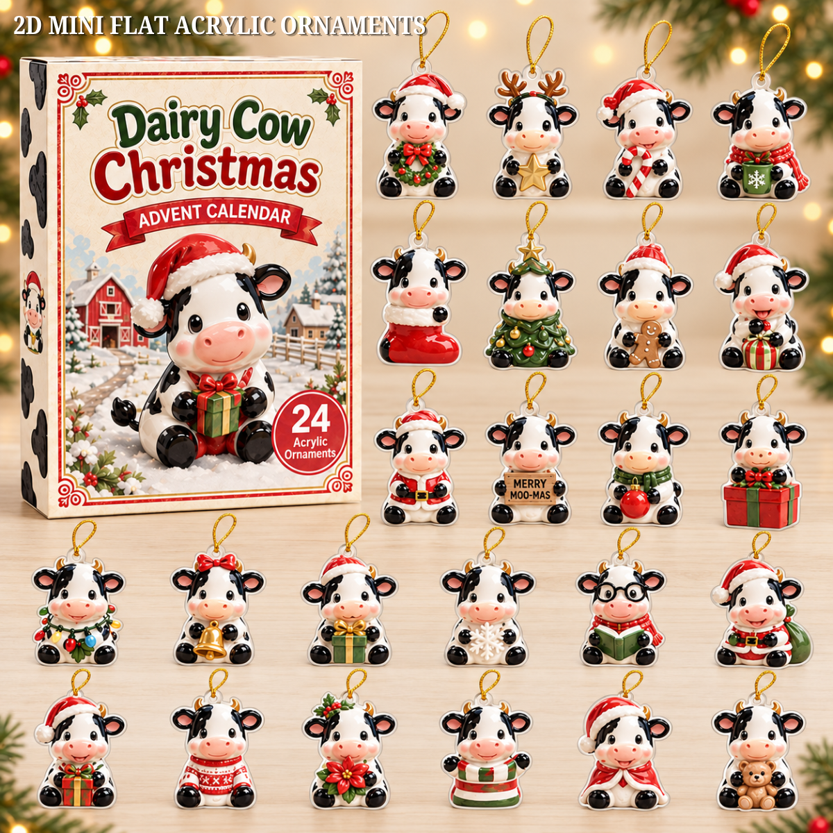 Dairy Cow Christmas Advent Calendar 2026 - 24-Day Festive Countdown, Acrylic Charms Blind Box - Gift For Cow Lovers b1dbbdf8-a1ac-45ec-aab8-09c6f9bf231d-cow-text.png