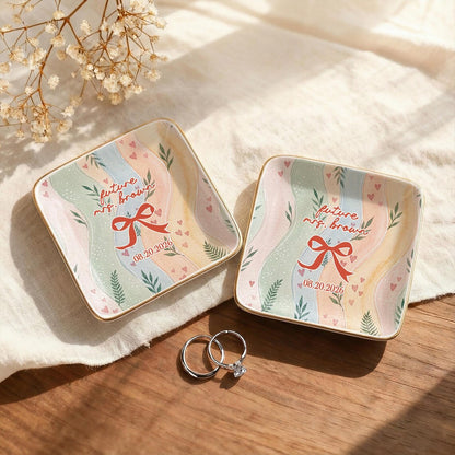 Personalized Bridal Jewelry Tray, Future Mrs Ceramic Ring Dish, Heart Trinket Tray for Bride Engagement Gift b21dcc66-e10a-4cb6-986a-a9e80c4467ee-2.jpg