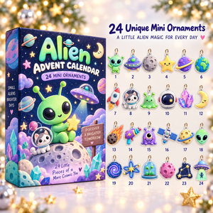 **Alien Advent Calendar 2026 – 24 Mini Space Ornaments with Hanging Strings, Cute Alien UFO Planet Charms, Christmas Countdown Gift for Kids & Space Lovers** b2596eb0-b688-41e7-ad3d-b36bc645e9dd-f11.png
