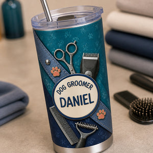 Dog Groomer Tool-Roll Badge Personalized Tumbler - Personalized Tumbler b26fa42d-a139-417c-a137-26a0de4917fd.jpg