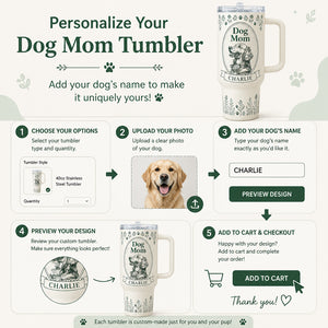 Dog Mom Cameo 40oz Tumbler – Personalized Pet Name - Personalized 40 oz Stainless Steel Tumbler b29b601c-e93a-4376-a8d7-f9c33cb2eb38.jpg