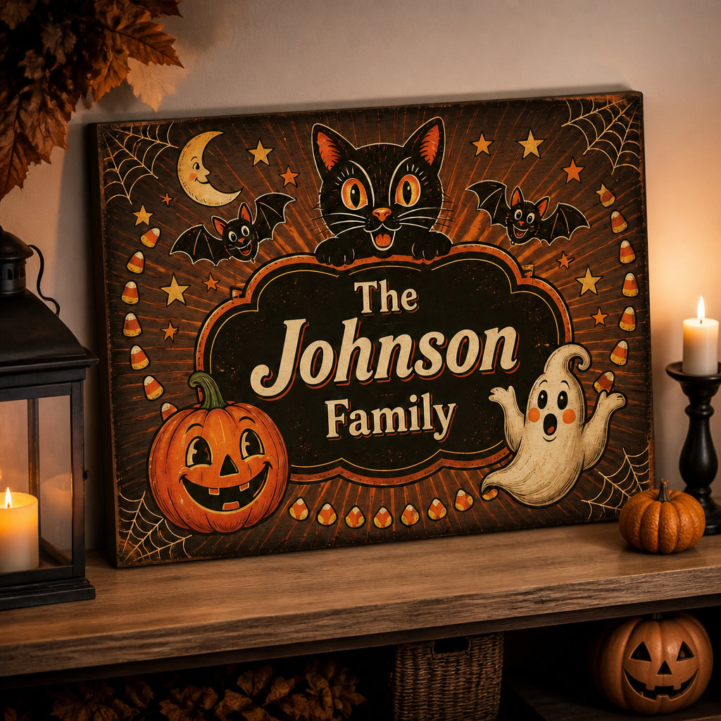 Personalized Vintage Halloween Family Door Sign - Personalized Wood Sign b2e7d595-6d16-414b-ab7f-7780cc4a98ed.jpg