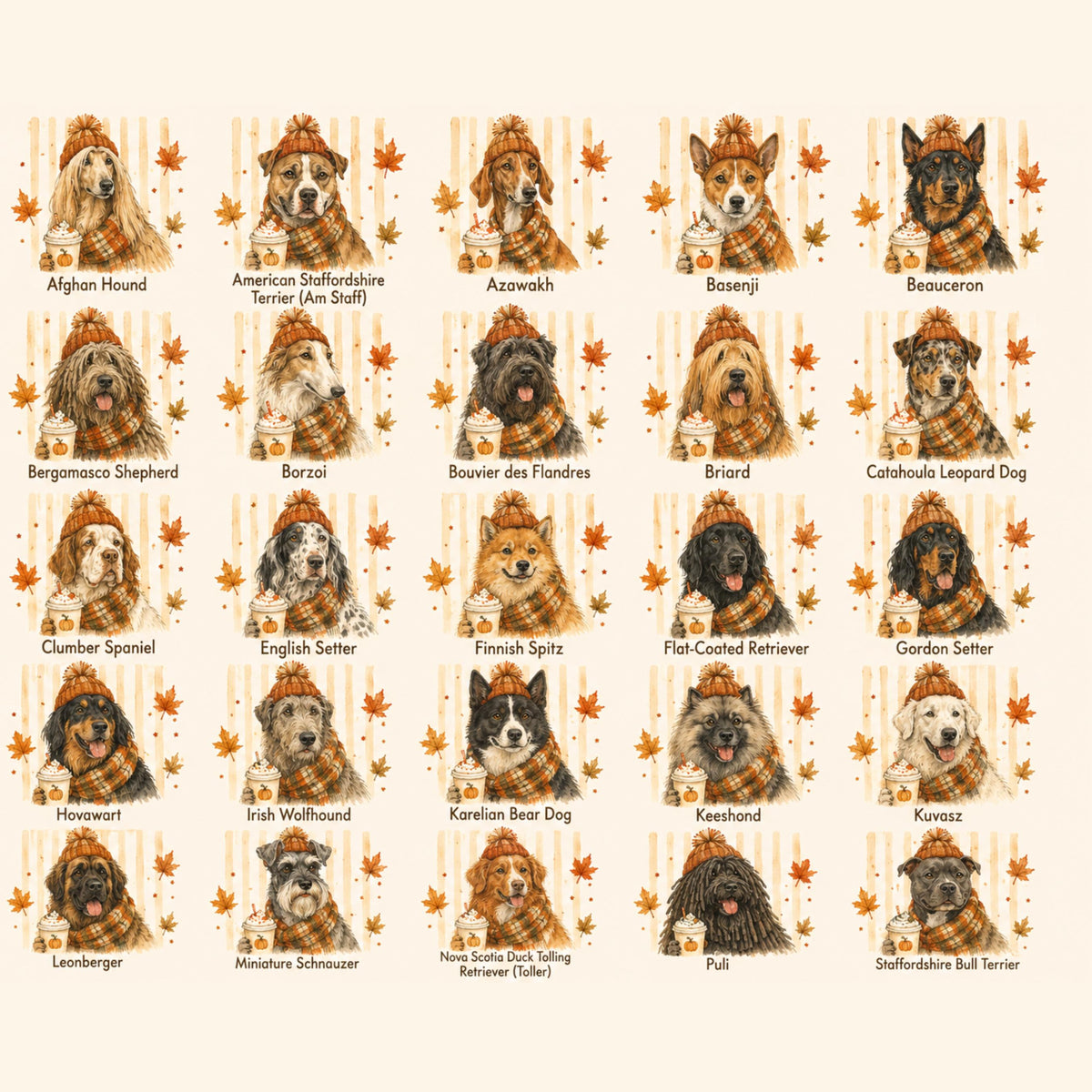 Fall Dogs Comfort Colors Shirt 120+ Dog Breeds, Personalized Dog Mom Tee, Autumn Cosy Dog T-Shirt, Pumpkin Spice Autumn Custom Pet Portrait b2e7e2b5-5807-48f5-85f7-dd3603c51097-8.jpg