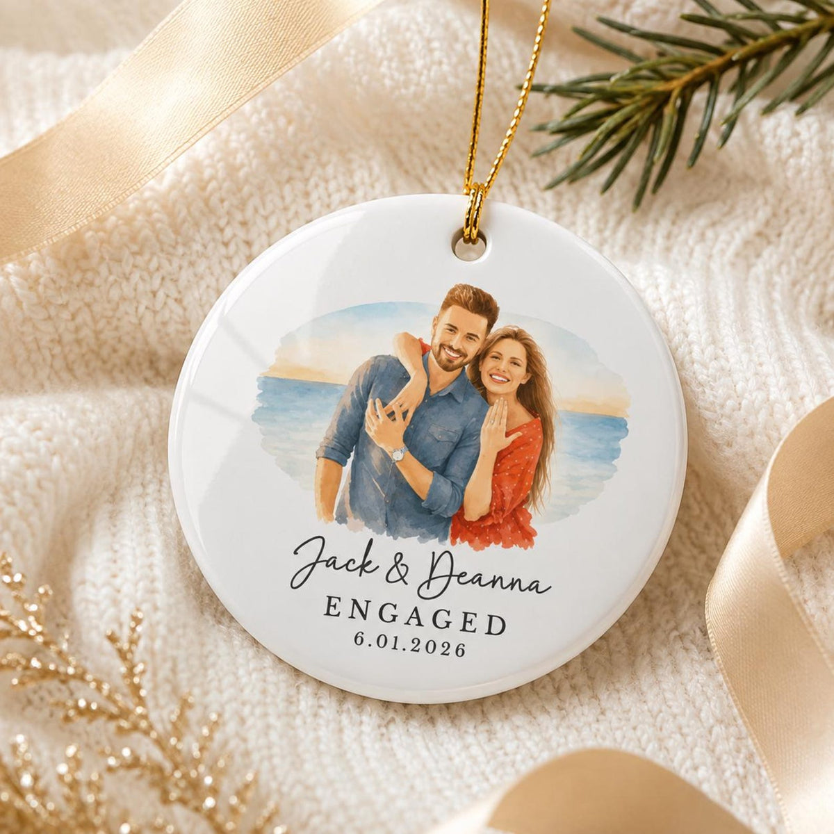 Personalized Engagement Ornament from Photo, Soft Watercolor Couple Portrait Custom Engagement gift b2f3b845-4ff6-427b-8ece-46a90acdfa2f-il_1588xN.8330140038_eu90.jpg